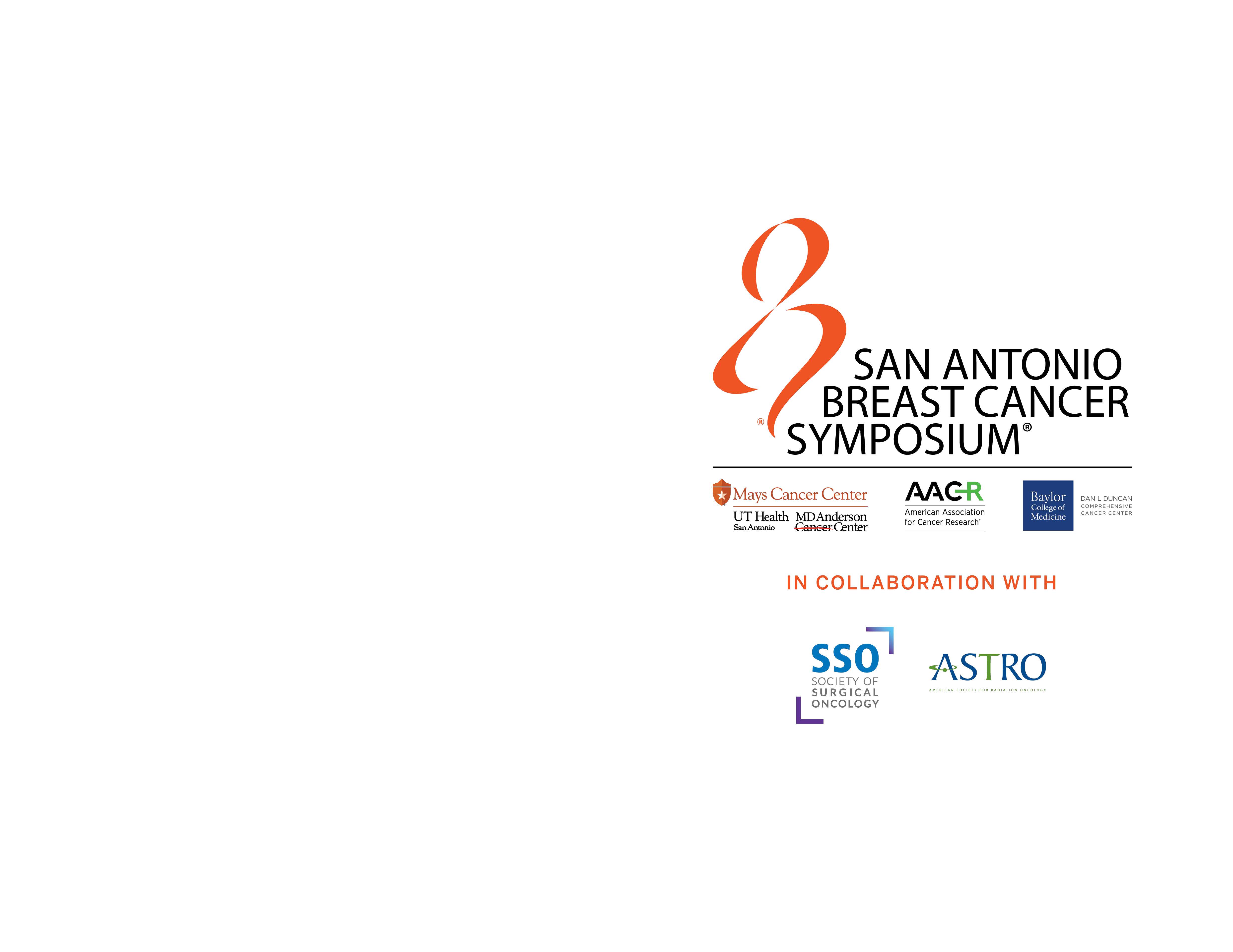 San Antonio Breast Cancer Symposium (SABCS) UT Health San Antonio MD
